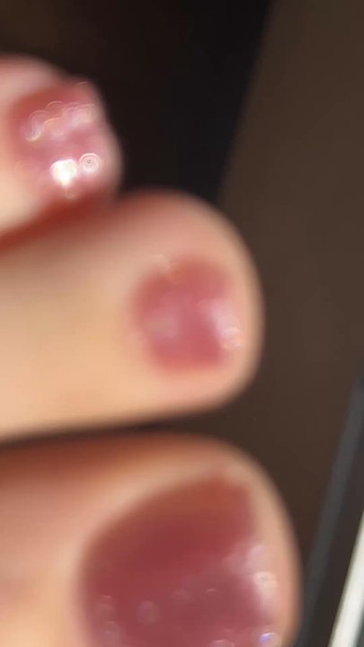 Glamorous Nails - Cat eye gel pedicure - Nail Salons Near Me - Gainesville, Florida