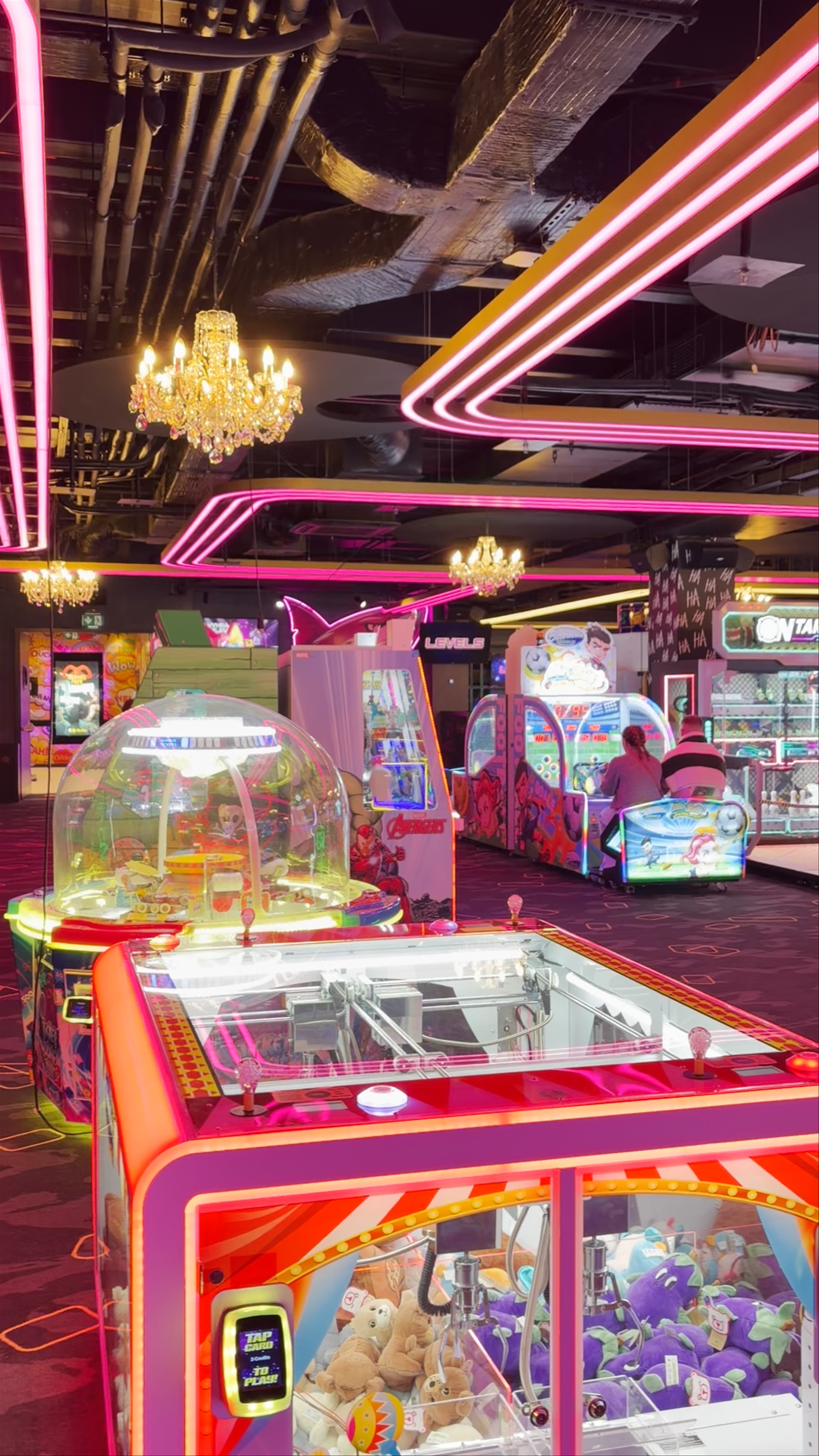 LEVELS Prague: Neon-Lit Arcade Escape in New Town