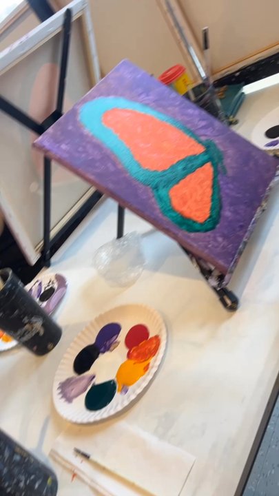 Painting with a Twist - During our session - Paint & Sip Near Me - Birmingham, Alabama