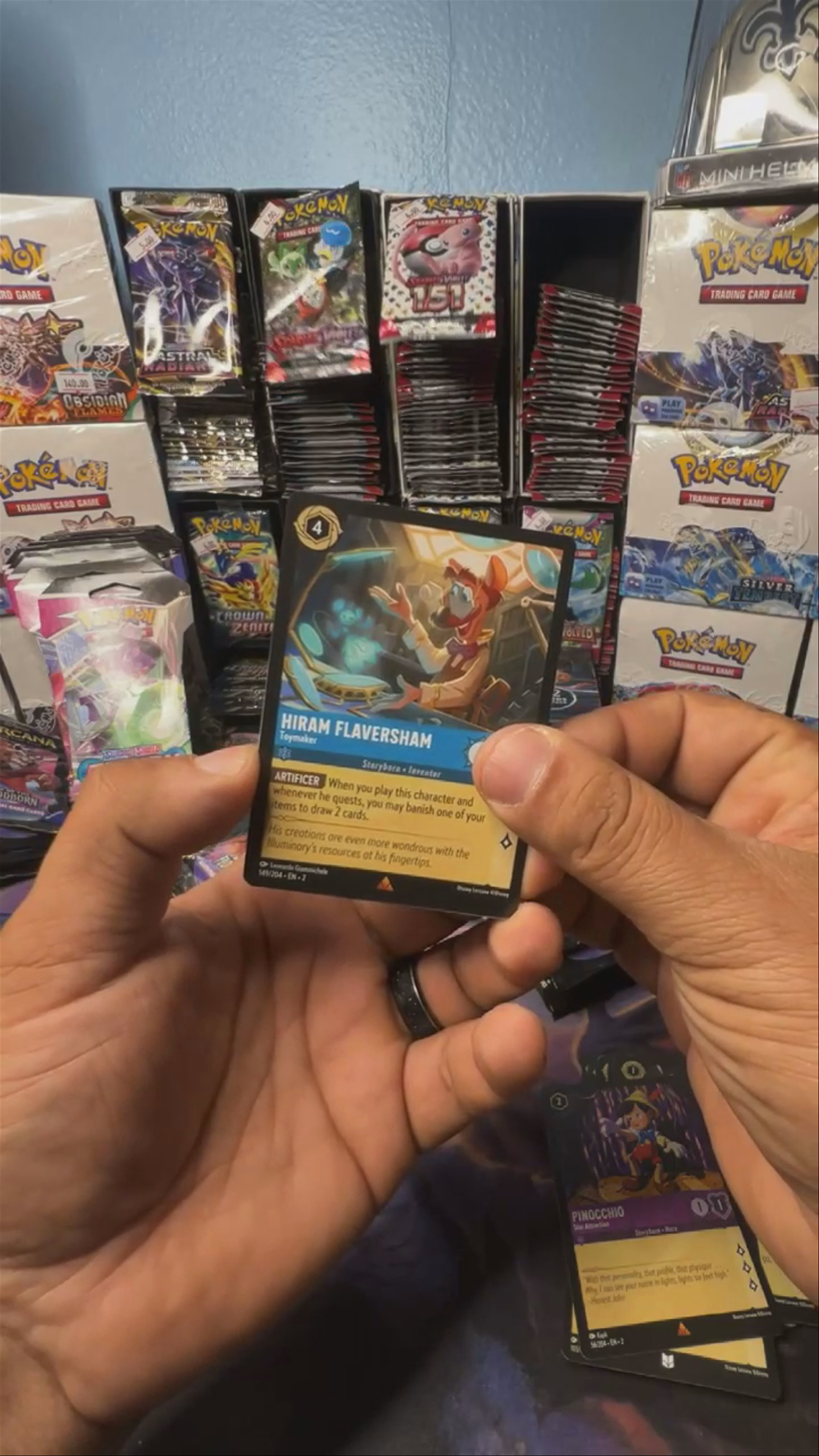 When you don’t know how to properly clip your 1st Enchanted Pull on WhatNot! 😂 