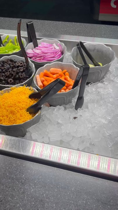 Chuck E. Cheese - I bought the salad bar but decided to just throw away my plate, I don't want to worry about getting sick. - Pizza Near Me - San Diego, California