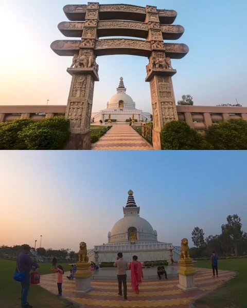 Photo of vishwa shanti stupa 