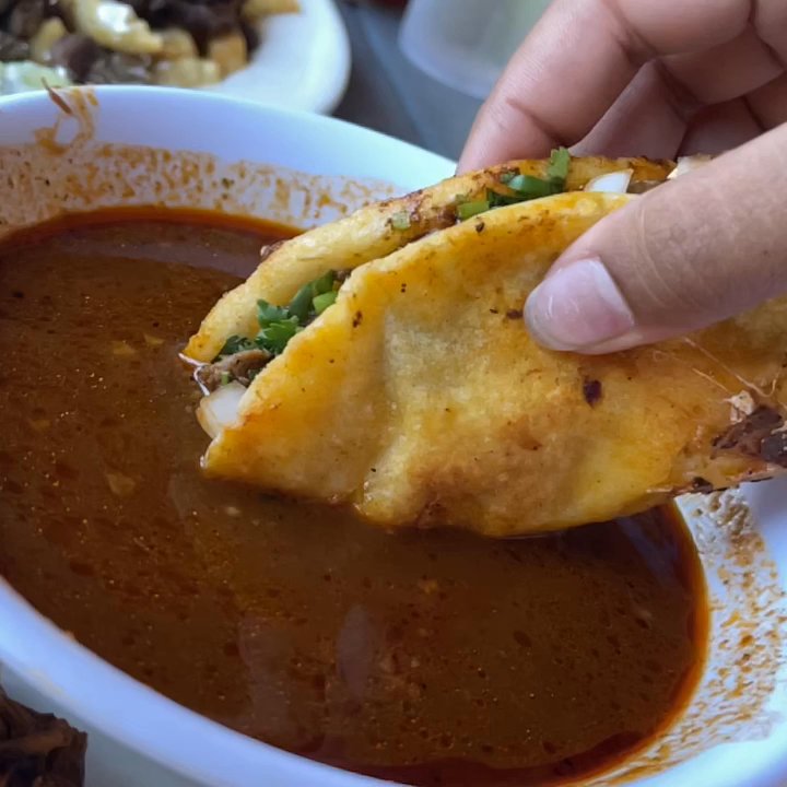 Jessy's Taqueria - 3 QuesTacos de Birria w/ medium soup - Mexican Near Me - Norfolk, Virginia