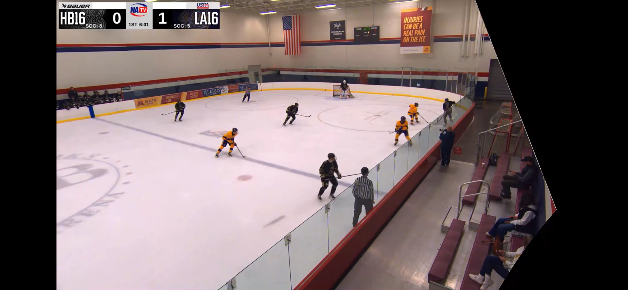 Jakob Estermann‘s Goal ar the NAHL showcase against LA jr. kings