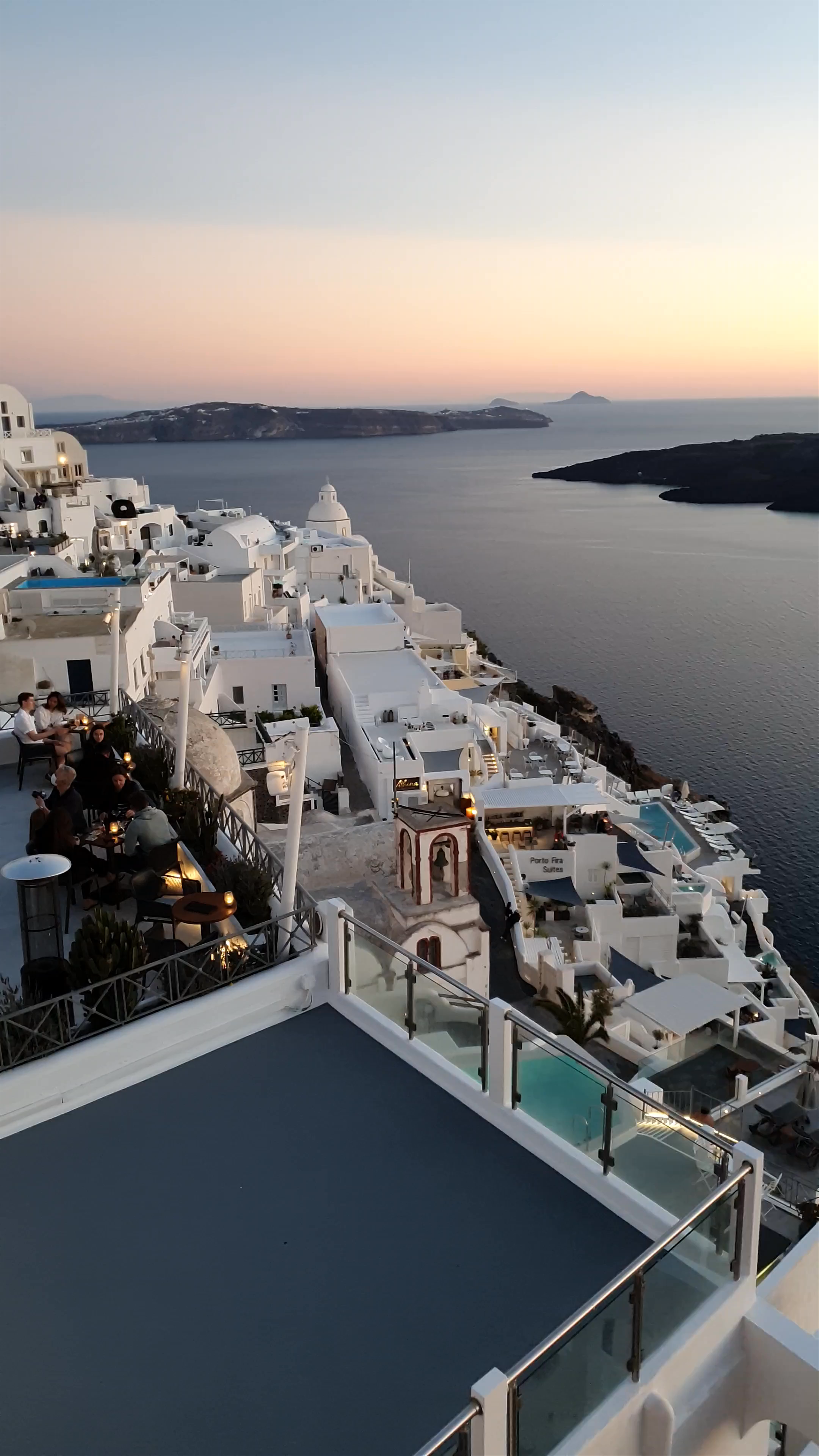 PK Cocktail Bar Sunset Views, Thira, Greece
