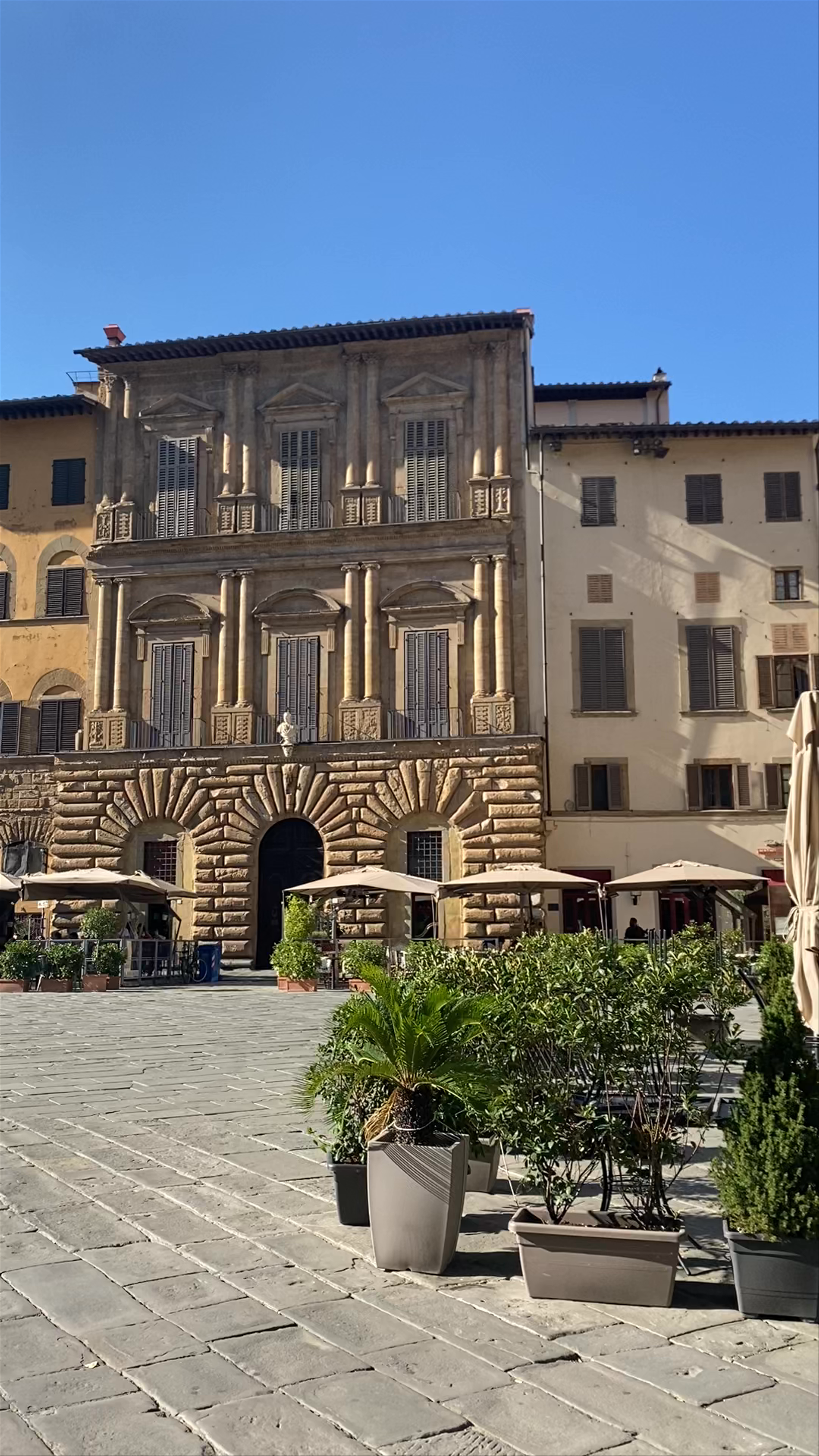 Sunlit Serenity at Piazza della Signoria, Florence