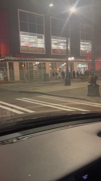 Target - Line outside -  November 2024 - Taylor Swift releases - only at target - Department Stores Near Me - Seattle, Washington