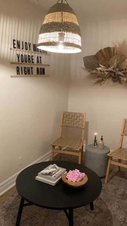 Project Aesthetics - waiting area at Project Aesthetics - Waxing Near Me - Redlands, California