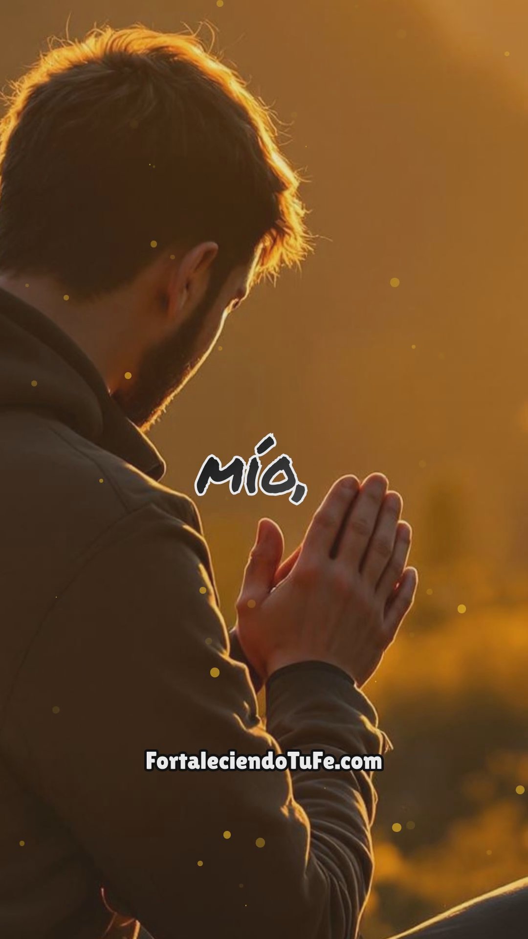 Una súplica sincera para entregar tus pruebas al Creador