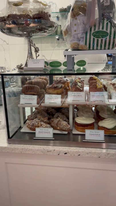 Pierrot Gourmet - Pastry case 6/28/24 - Coffee & Tea Near Me - Chicago, Illinois