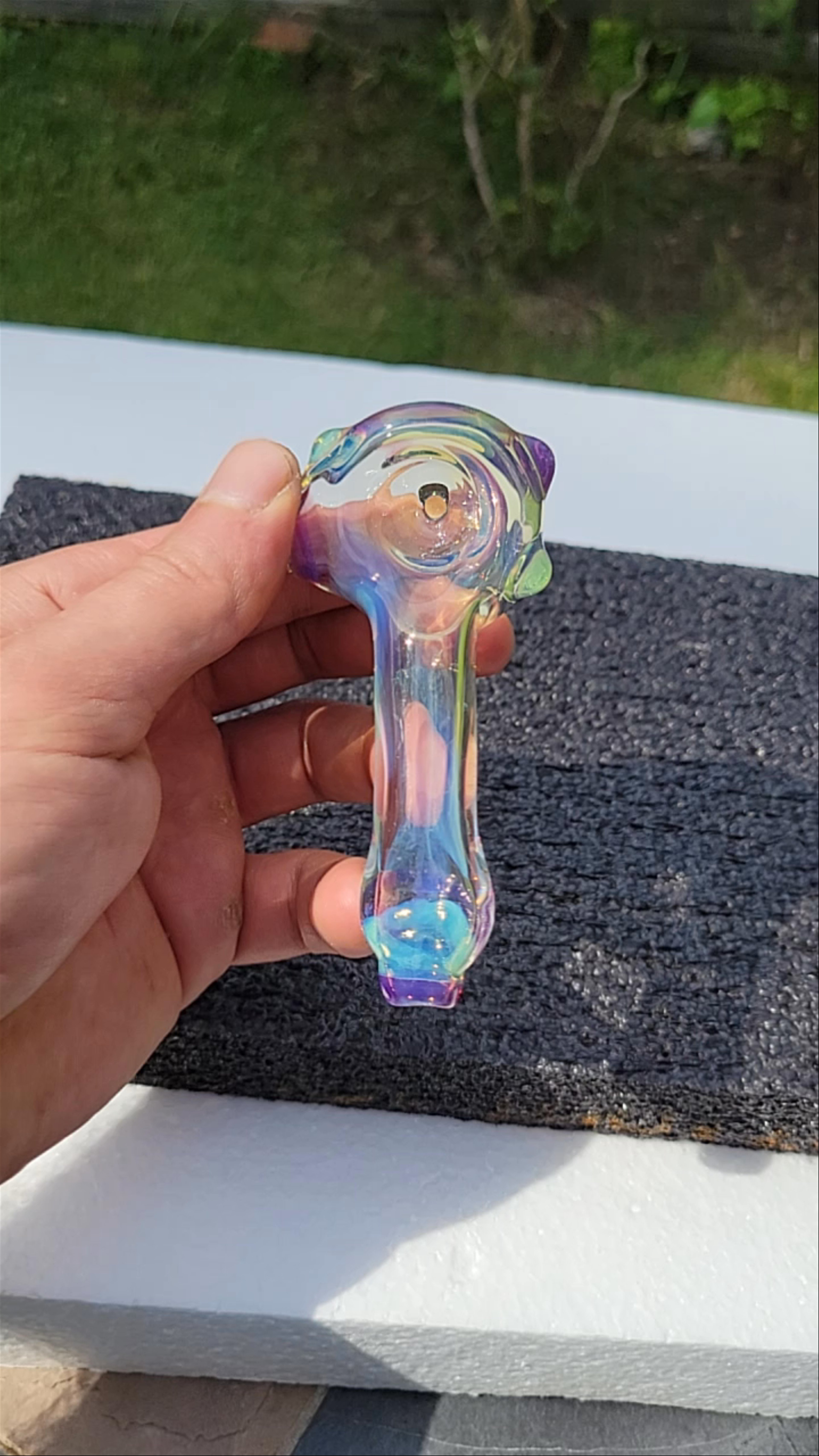 Preview pic of Silver fume star gazer and titan spoon