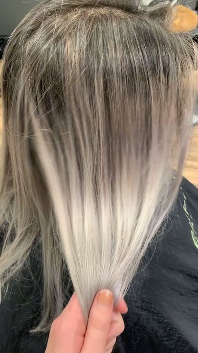 Mane and Skin - Silver blonde by Sam - Hair Salons Near Me - Morgan Hill, California