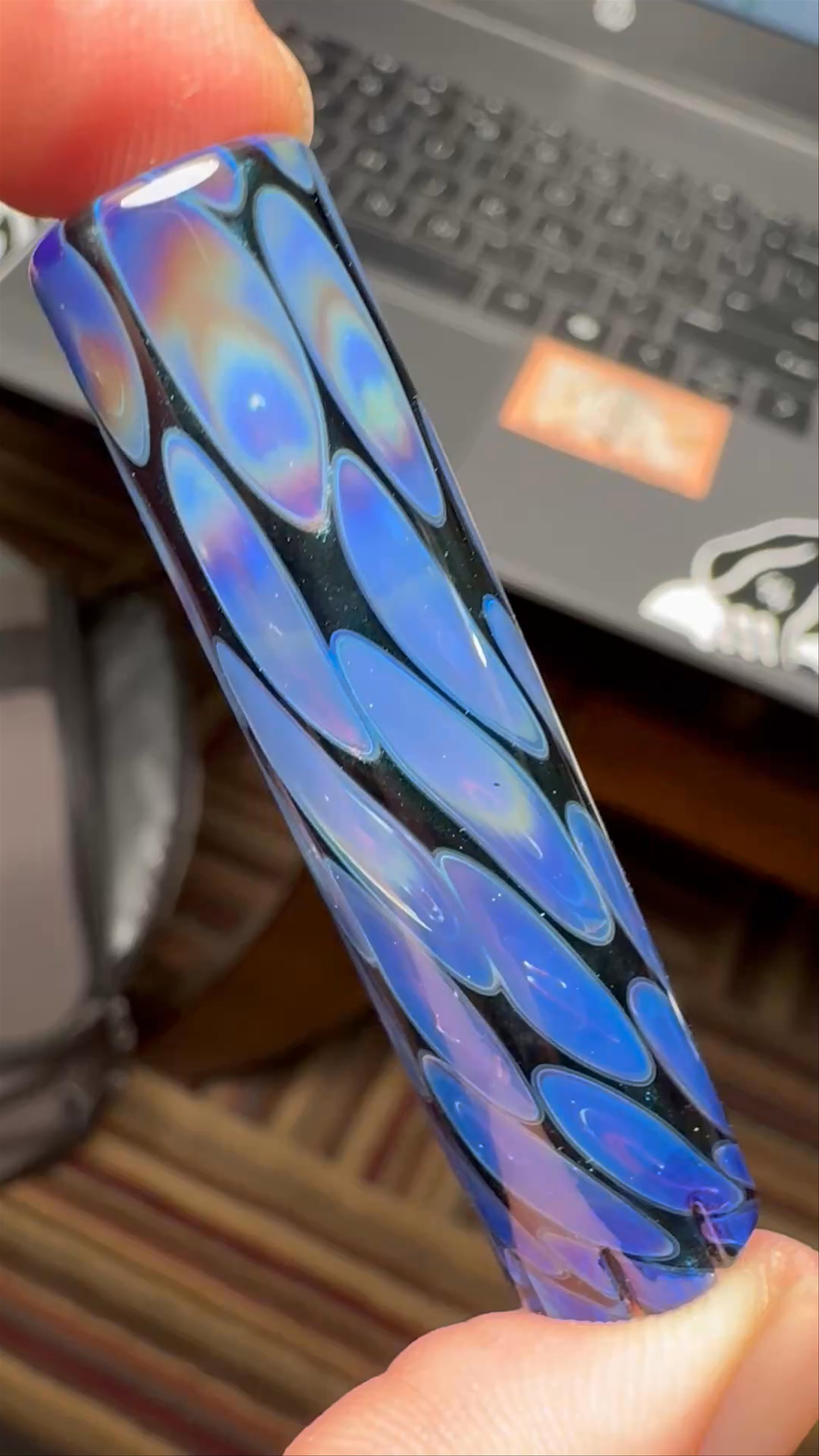 Preview pic of 13.5mm Amber Purple Portal Cannon