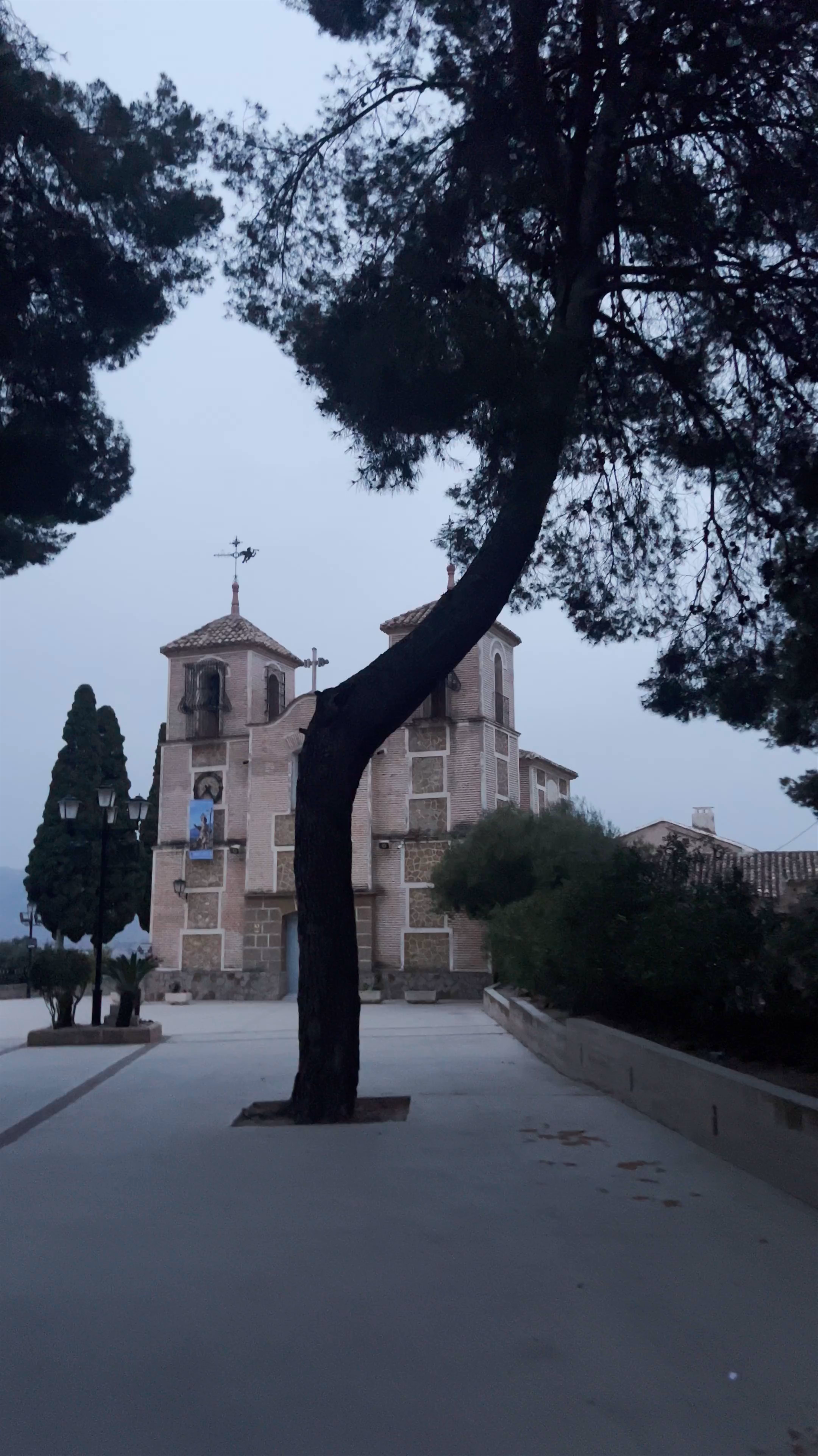 Evening Tranquility at Santuario del Niño Jesús de Balate, Mula, Spain