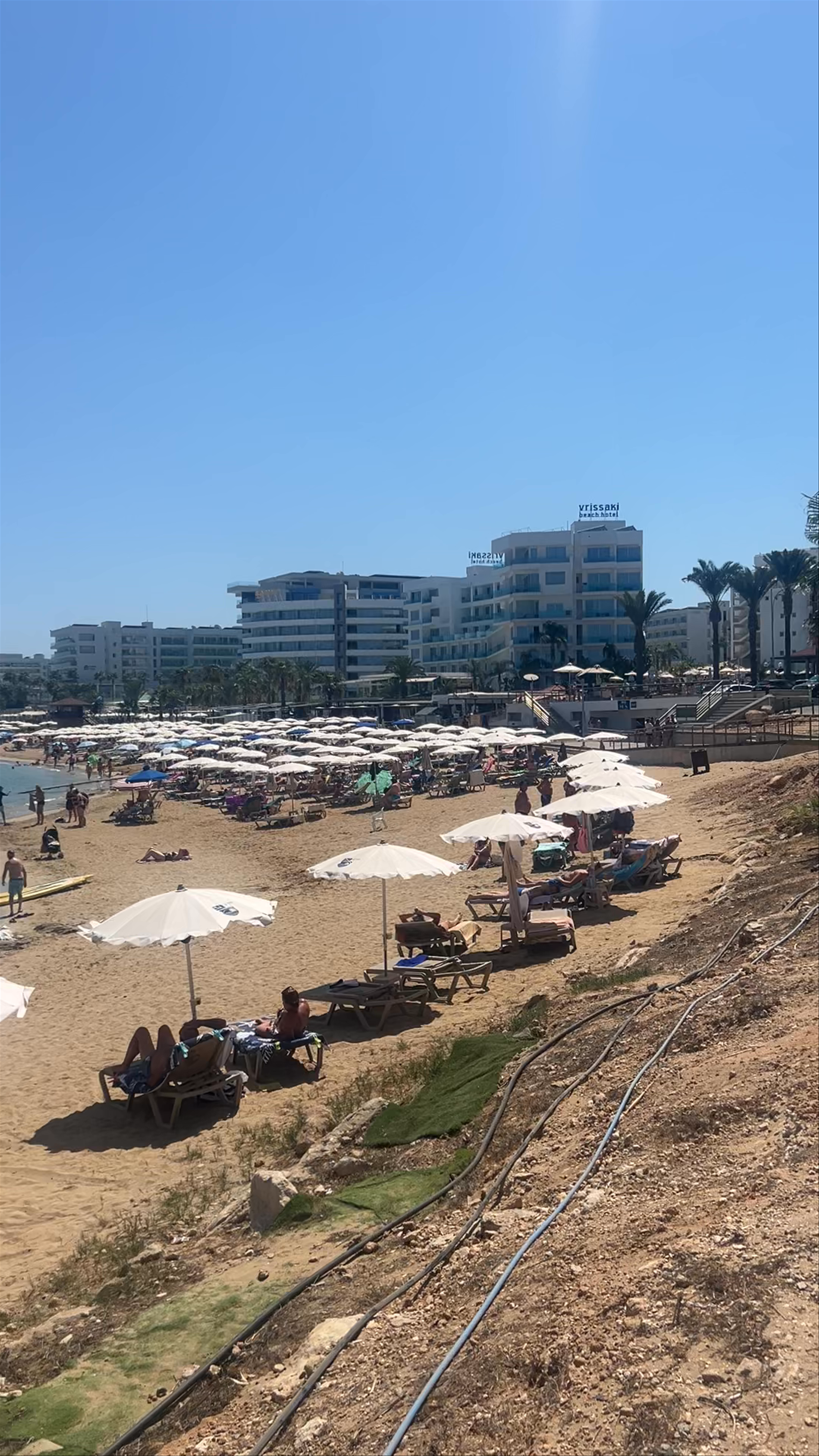 Vrissy Beach: Sun-Soaked Paradise in Paralimni, Cyprus