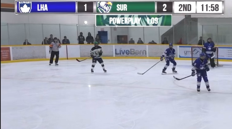 Cristian Phillips: Power-Play One-Timer Highlights from Surrey Eagles HA