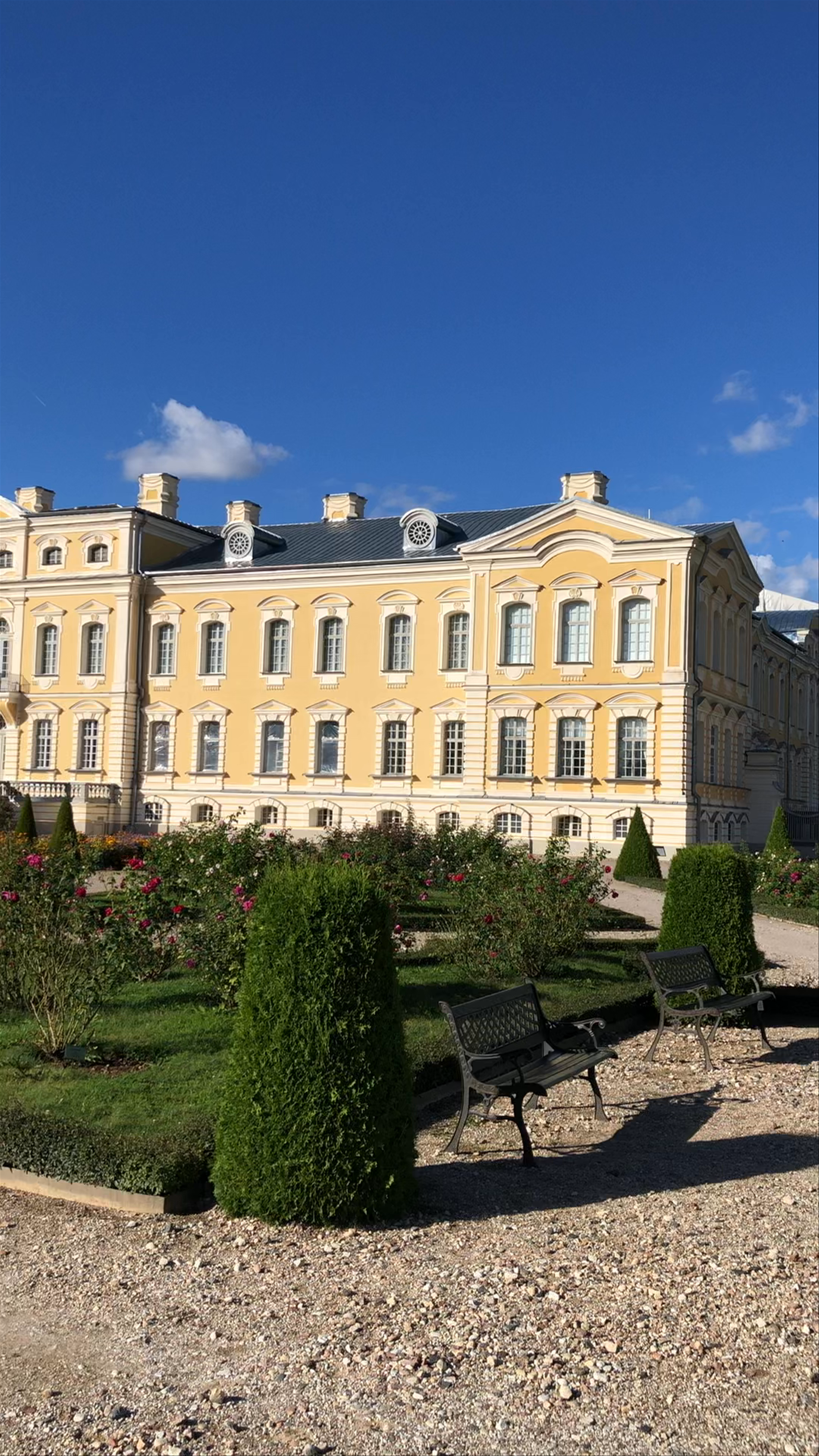 Rundāles pils parks