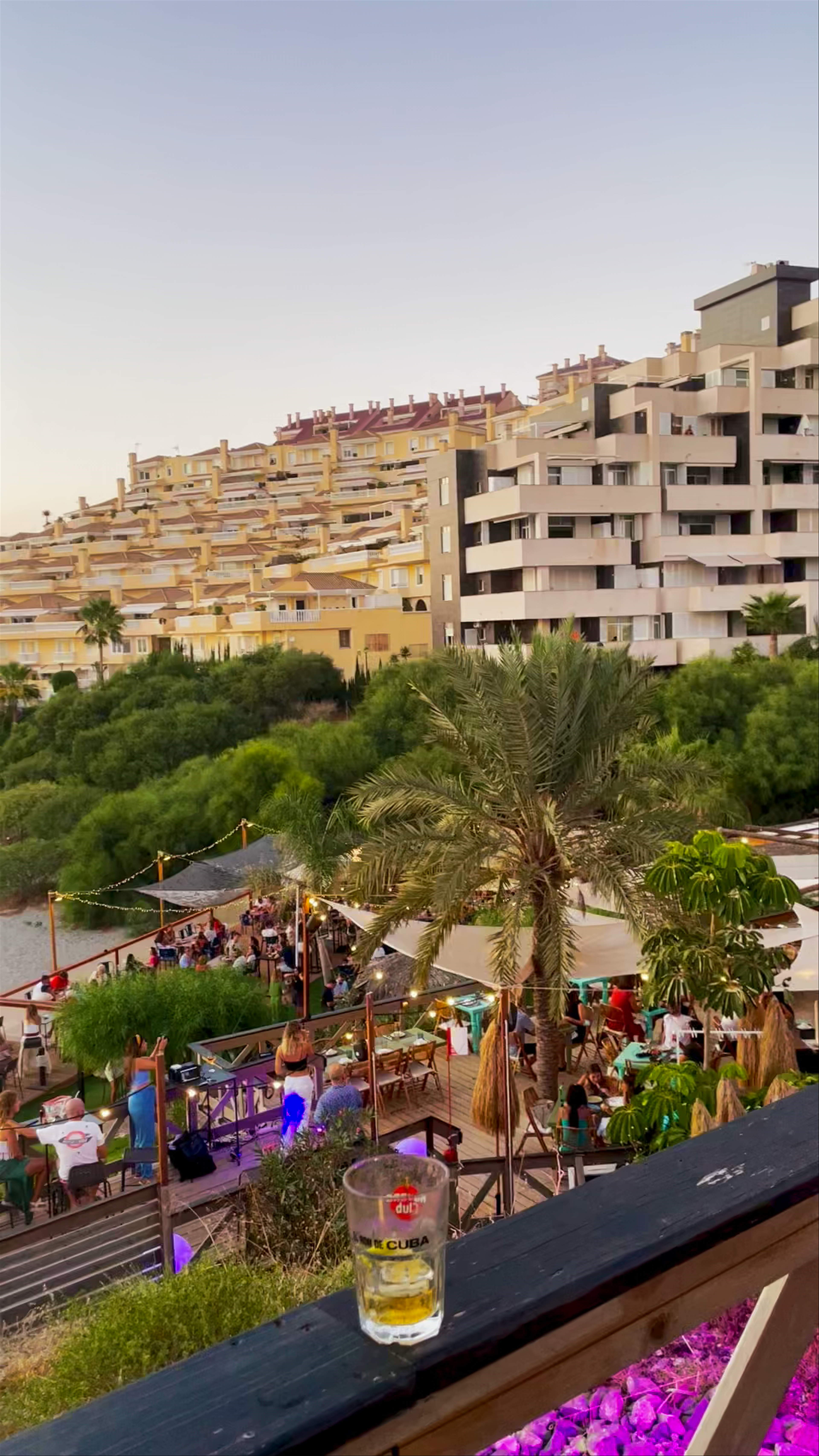 Evening Vibes at La Mestiza Beach Bar, La Manga, Spain