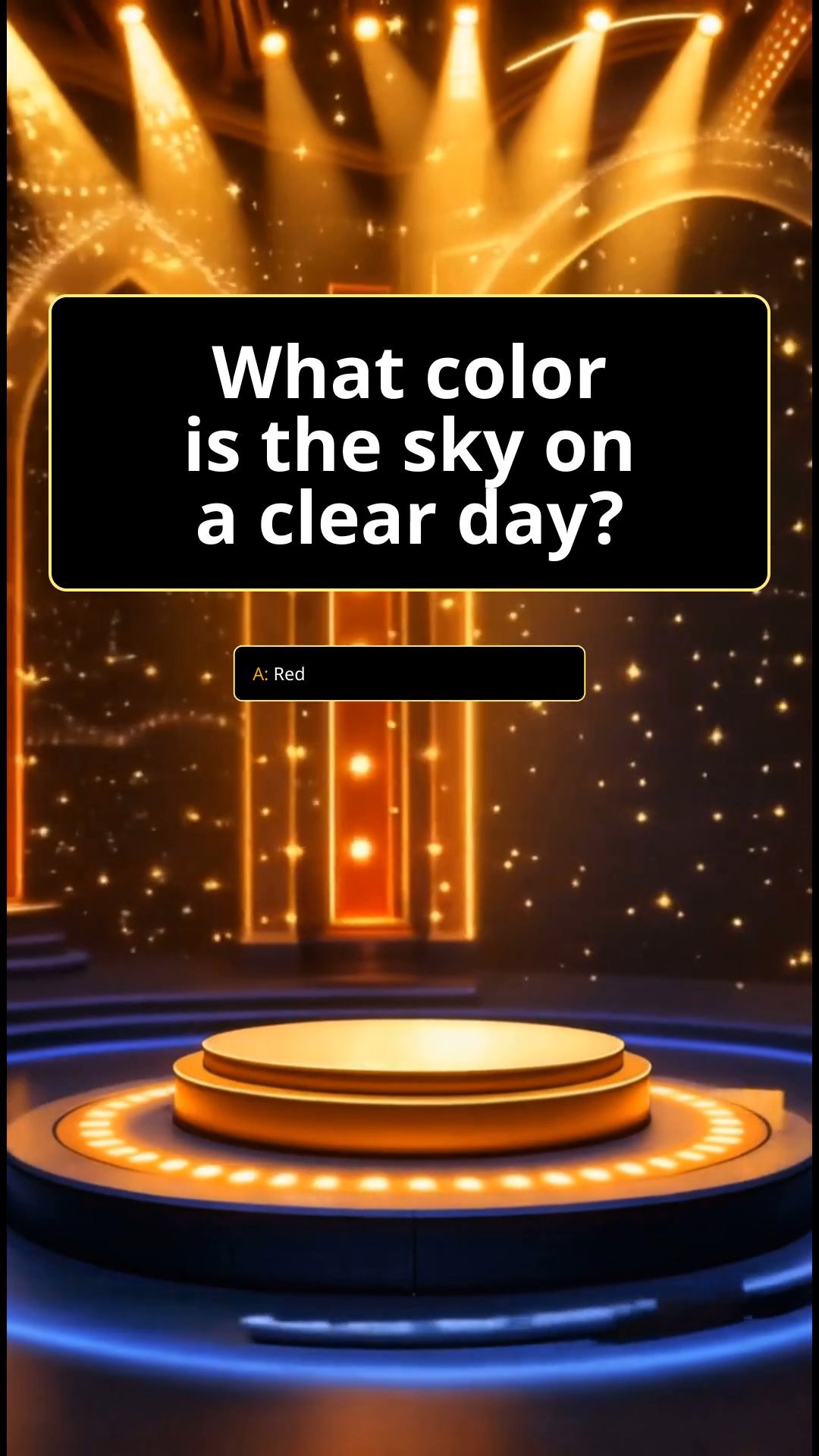 General Knowledge Quiz!
