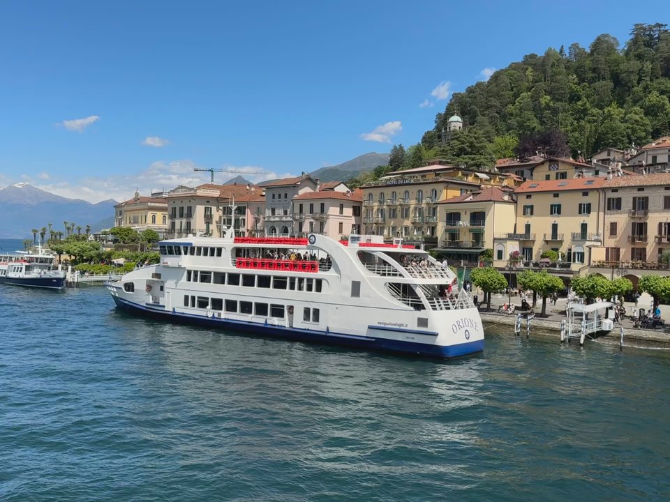 Comune di Bellagio - The Ferry from Bellagio - Bellagio, LC