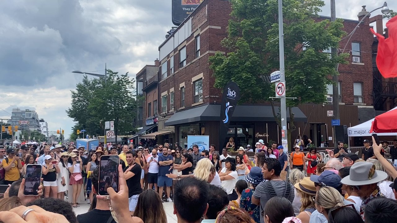Salsa On St.Clair - More dancing on the street - Festivals Near Me - Toronto, Ontario