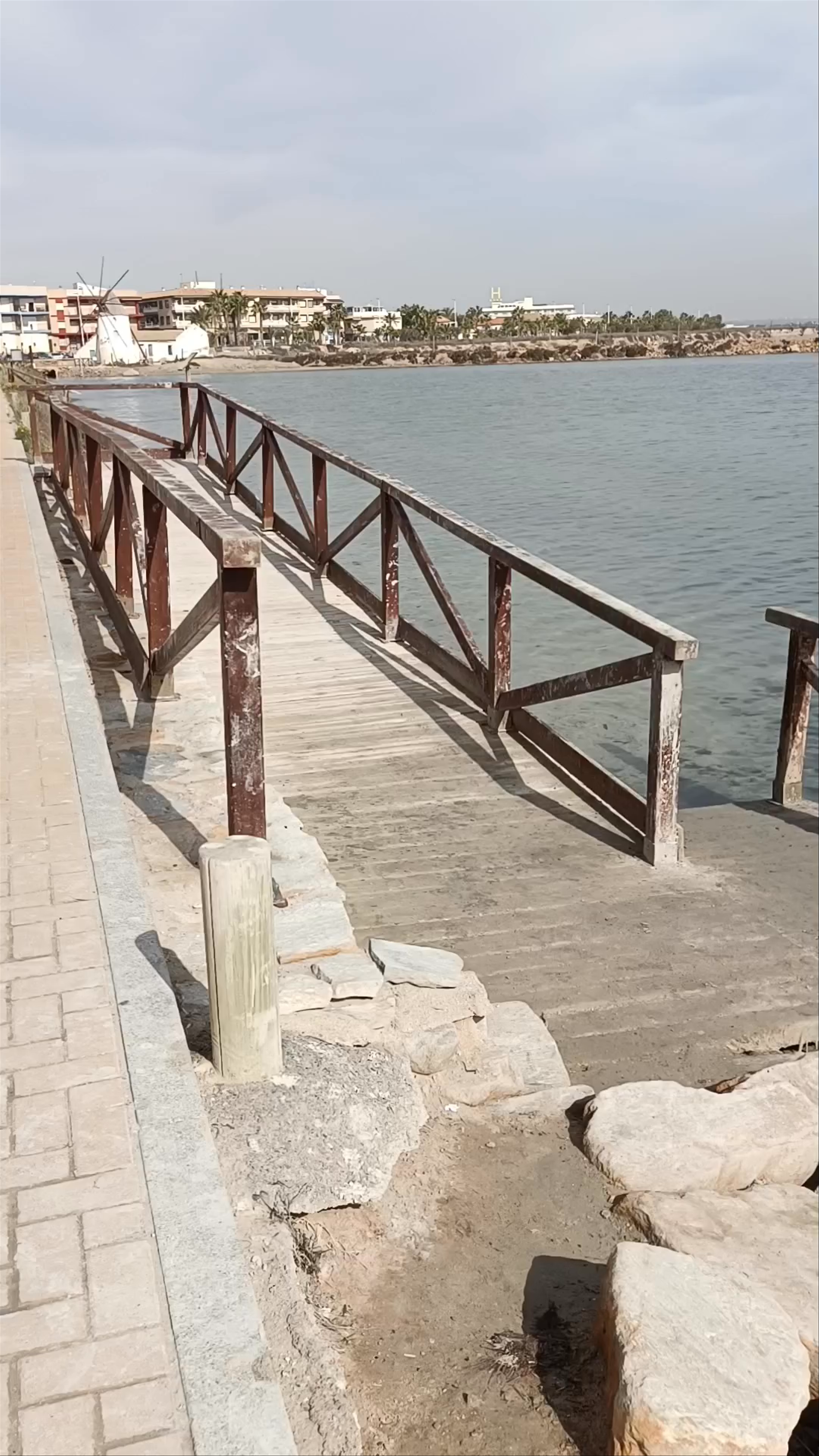Serene Coastal Walk at Las Charcas, San Pedro del Pinatar, Spain