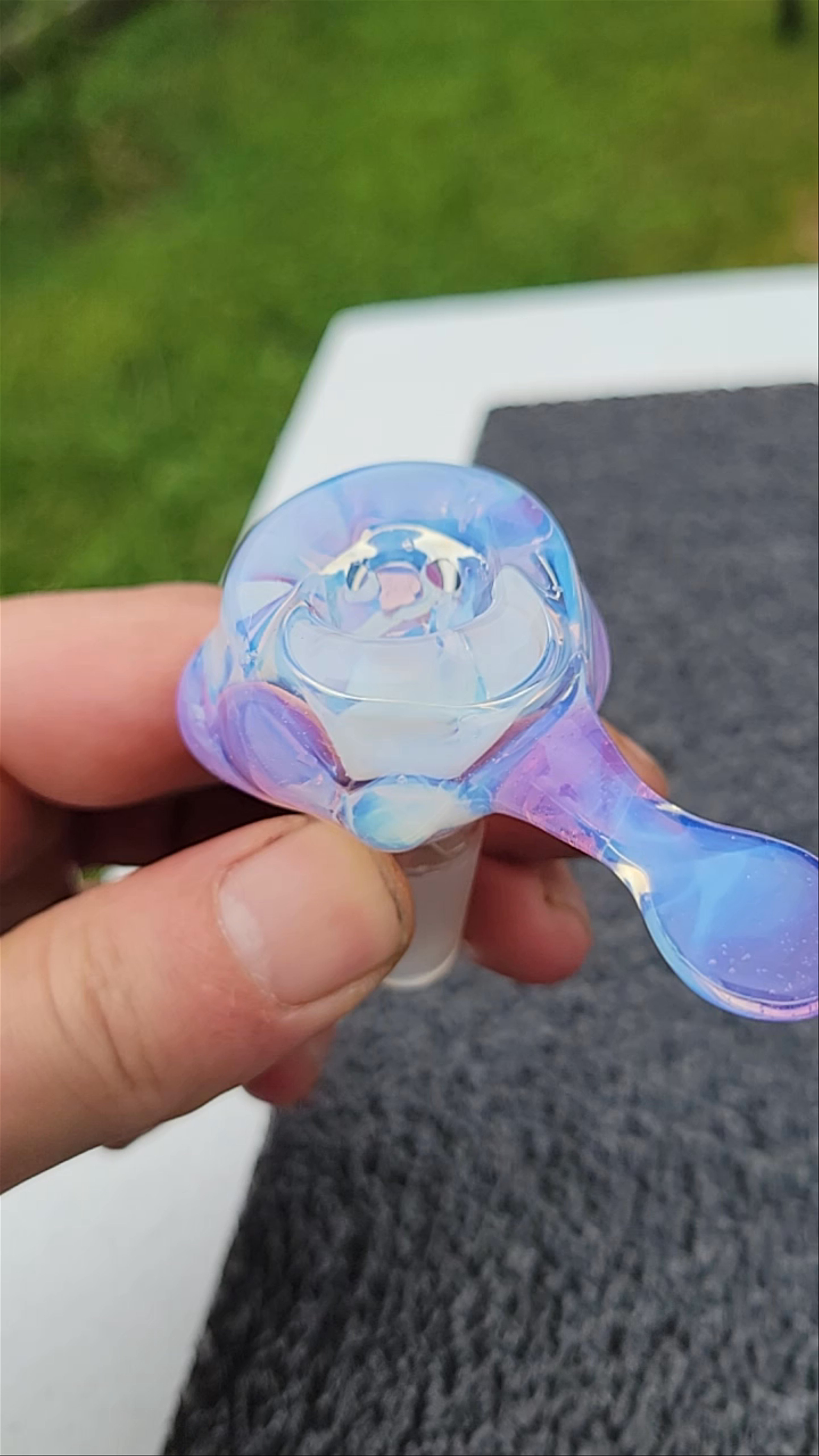 Preview pic of Hash slide #11 3 hole ghost and purple lilac