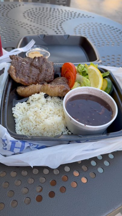 Brazuca Cafe - Medium rare Picanha plate! Delicious! - Brazilian Near Me - Costa Mesa, California
