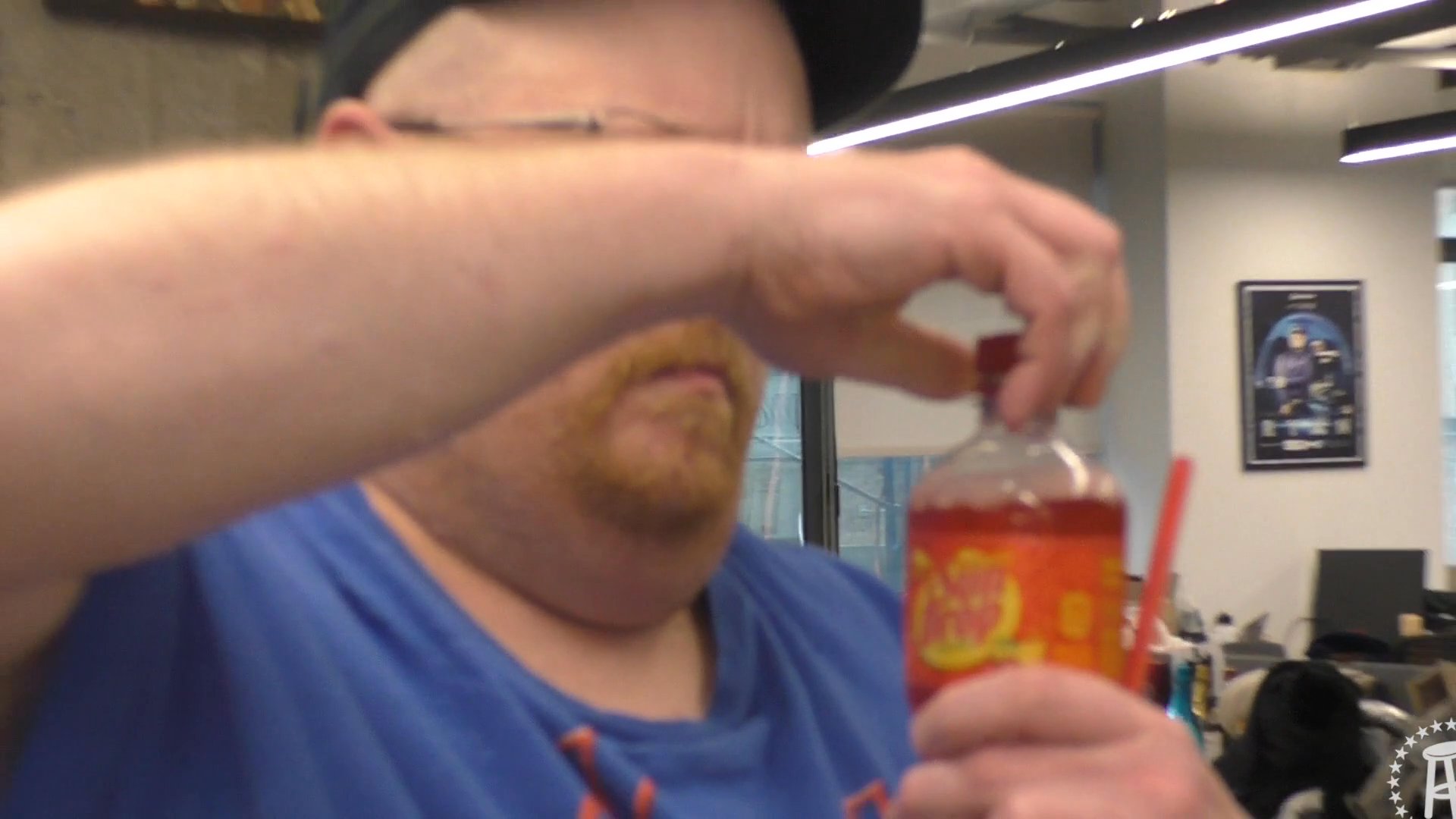 Tank's Taste Test Cherry Sun Drop Soda