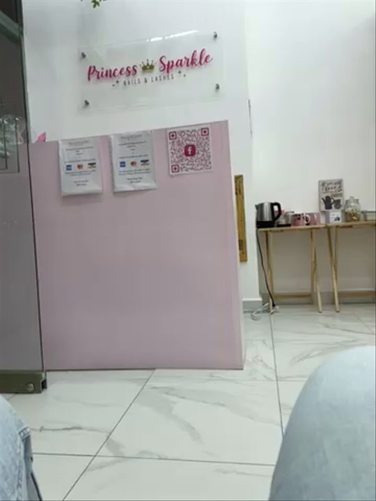 Princess Sparkle Nails & Lashes - View from the low yet comfty couch - Nail Salons Near Me - Cancún, ROO