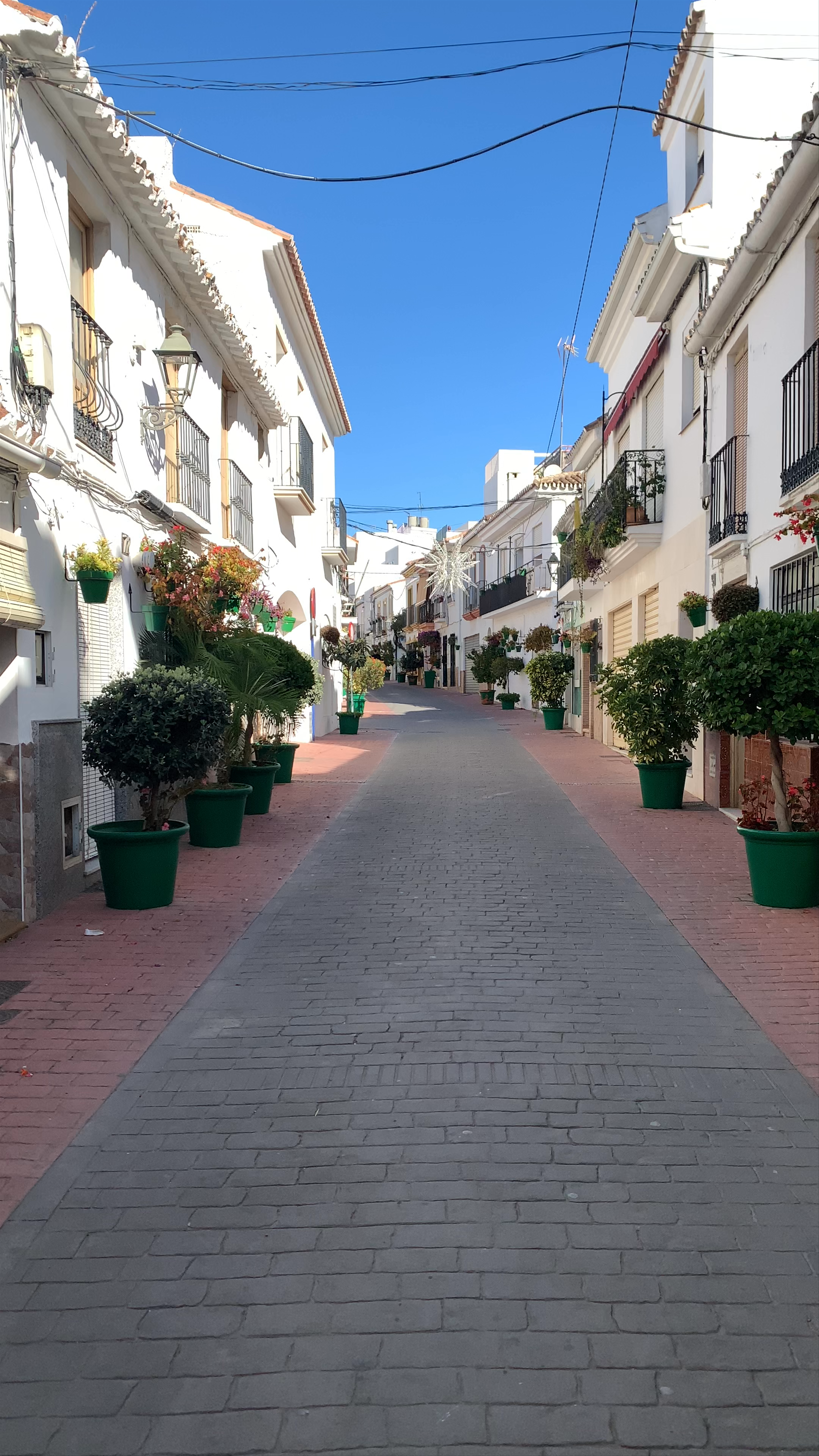 Sunny Stroll Down Calle Portada, Estepona
