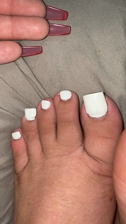 Venetian Nails and Spa - Cant believe this is how they really did my toes - Nail Salons Near Me - Ontario, California