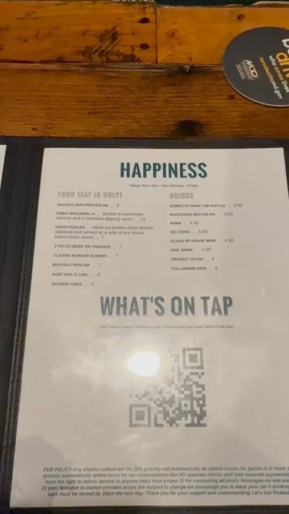 Pickles Pub - Menu - Pubs Near Me - Ocean City, Maryland
