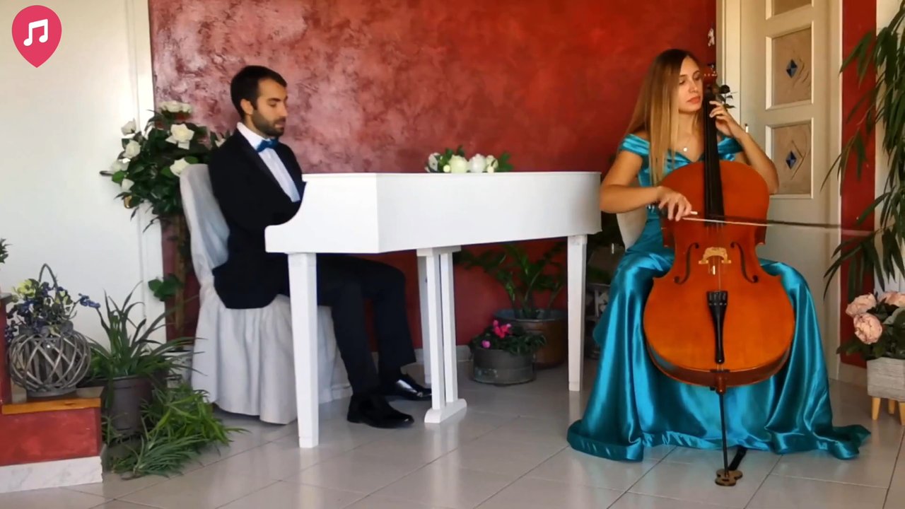 Tuscan Cello & Piano Duo - Can You Feel The Love Tonight - video 3