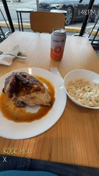 Chicken Scratch - Quarter Bird (BREAST/WING) meal with MAC SALAD - Chicken Shop Near Me - Glendale, Missouri