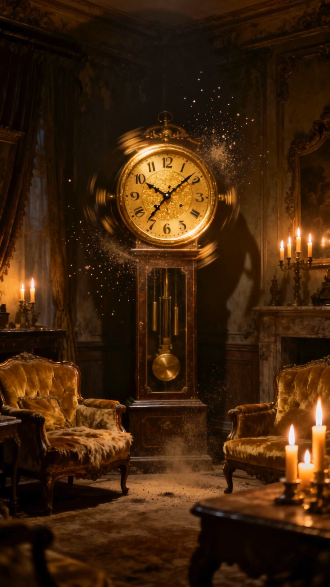 Die Rückwärtslaufende Uhr: Schatten der Vergessenen Zeit