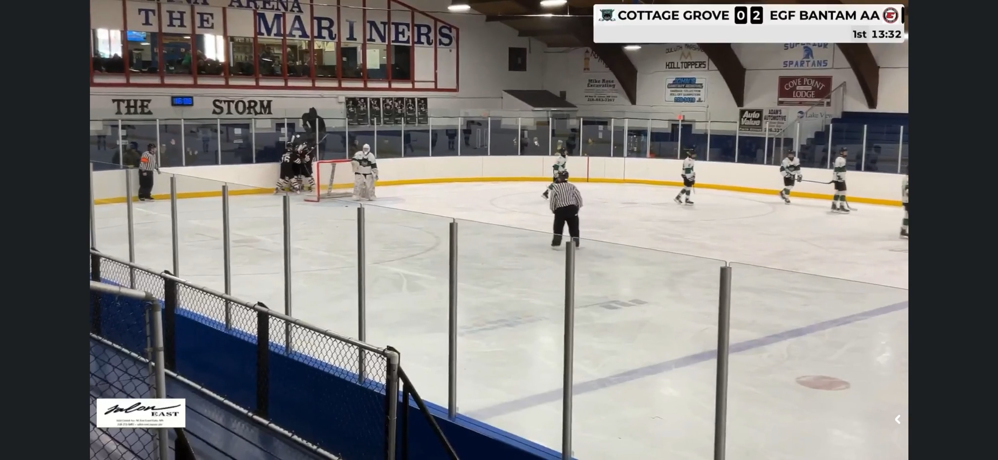 Jaxson Wakefield's  Assist | East Grand Forks Bantam AA Highlights