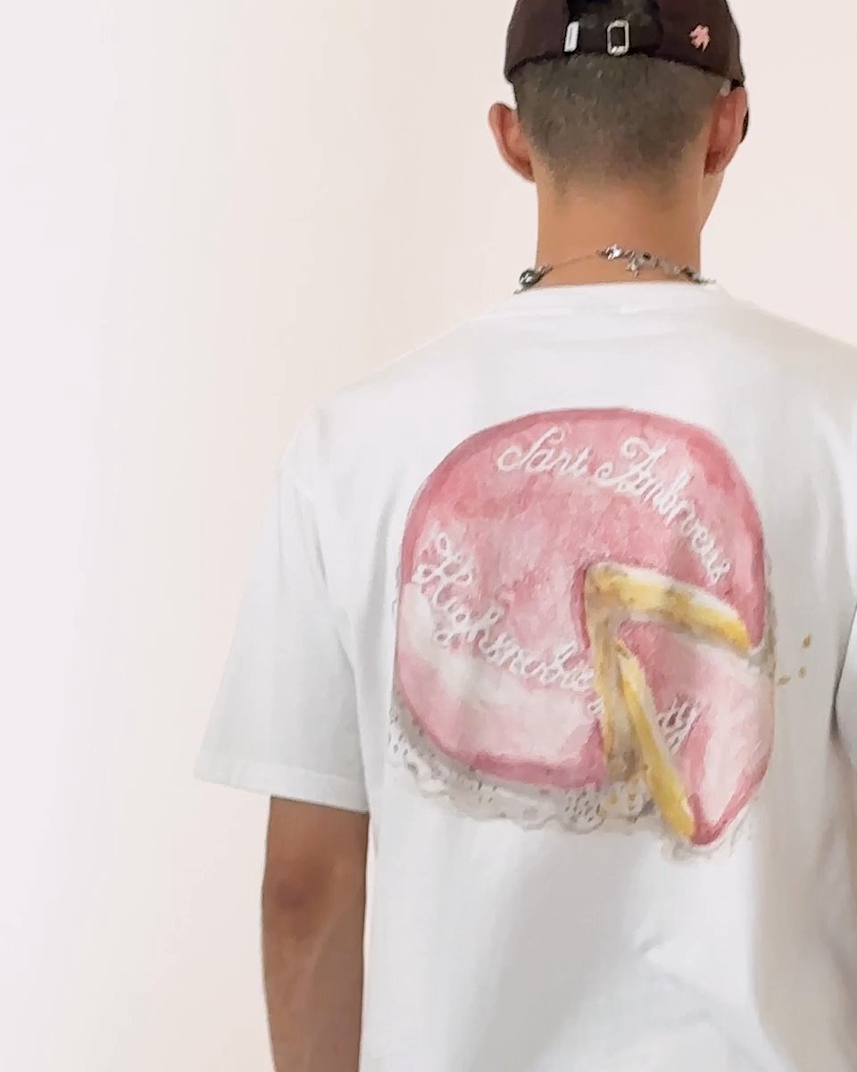 Sant Ambroeus x Highsnobiety – Principessa T-Shirt Off-White - T-Shirts - Off White - Video 4