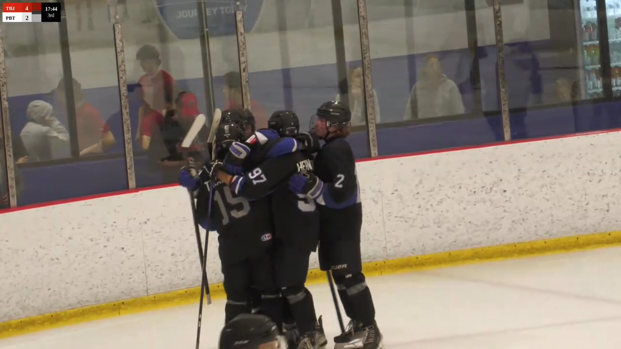 Chandler Moore's Impressive Assist with the Forecheck in TB Juniors vs Palm Beach