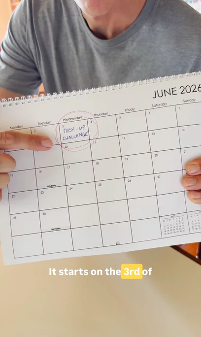 Push Up Challenge Ad