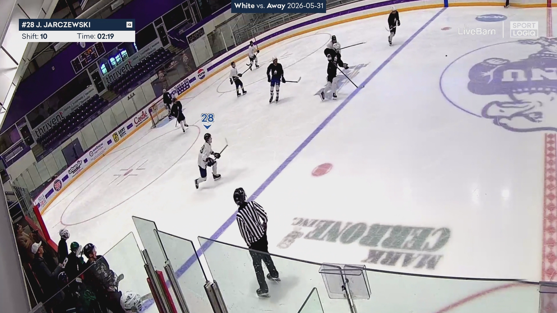2026-05-31 EHA Combine Backcheck. 
Joshua Jarczewski's Stellar Backcheck at EHA Combine
