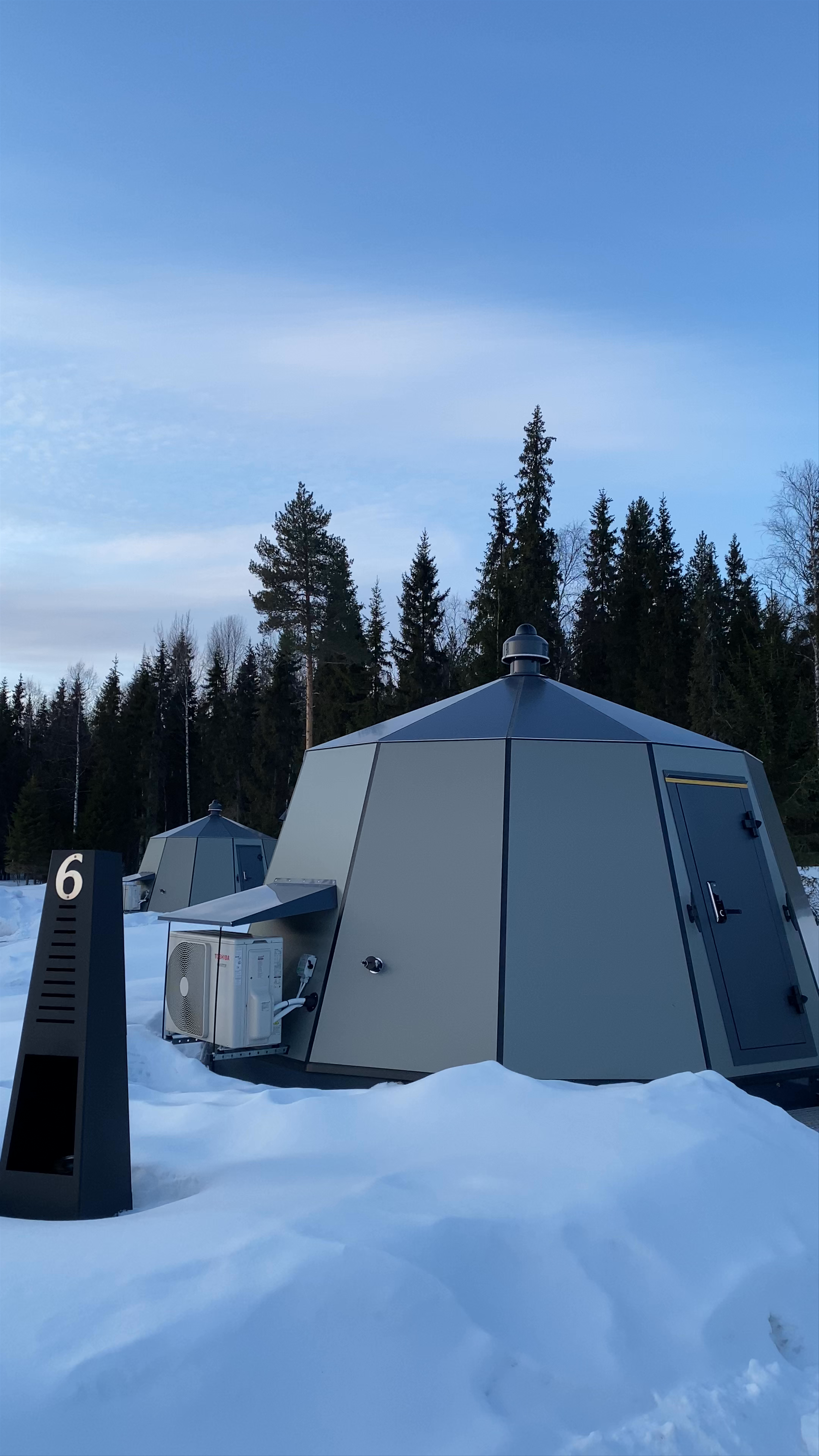 Winter Retreat at Nova Galaxy Village in Rovaniemi, Finland