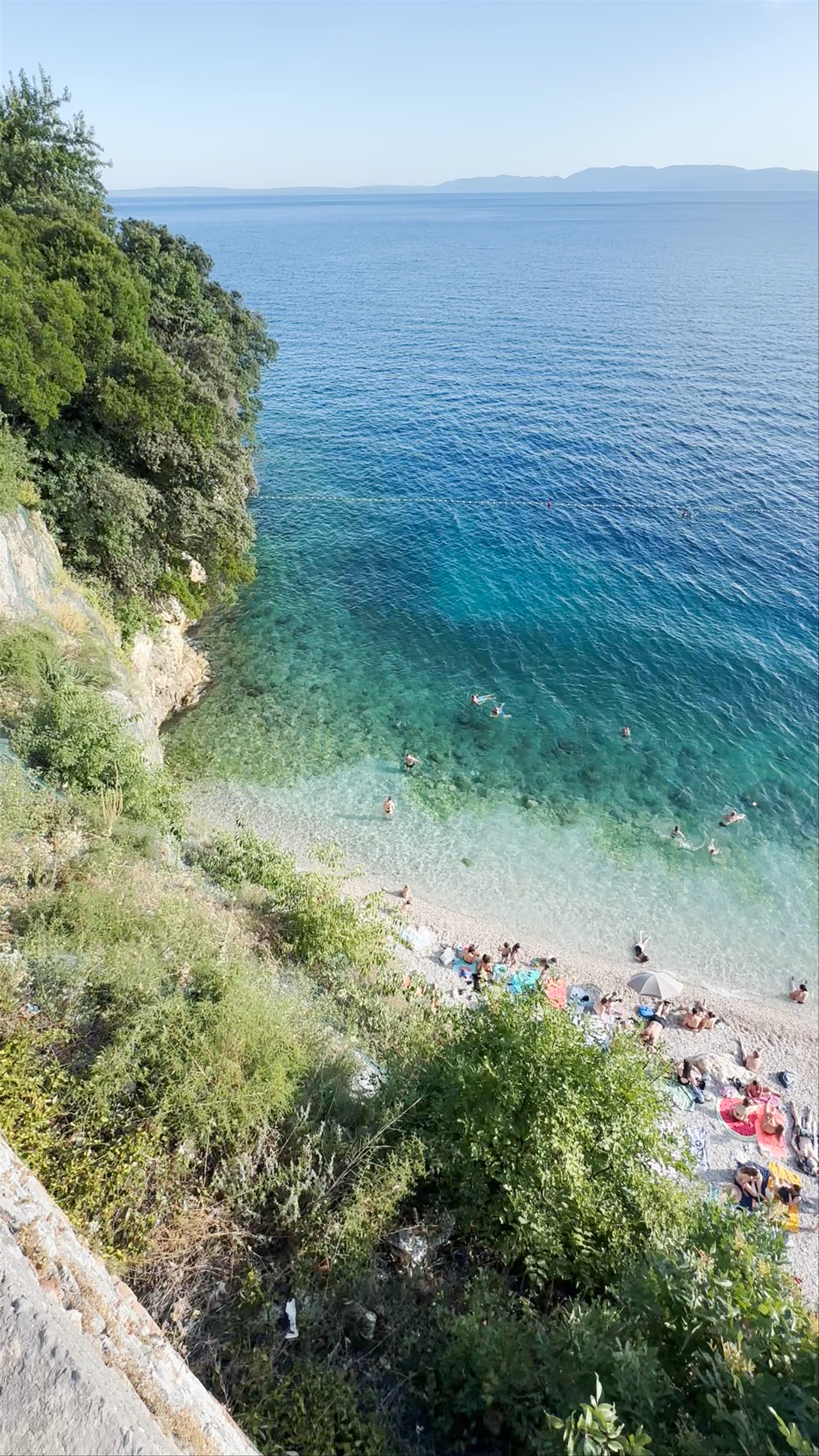 Sablićevo Beach: Crystal Clear Calm on the Adriatic Coast