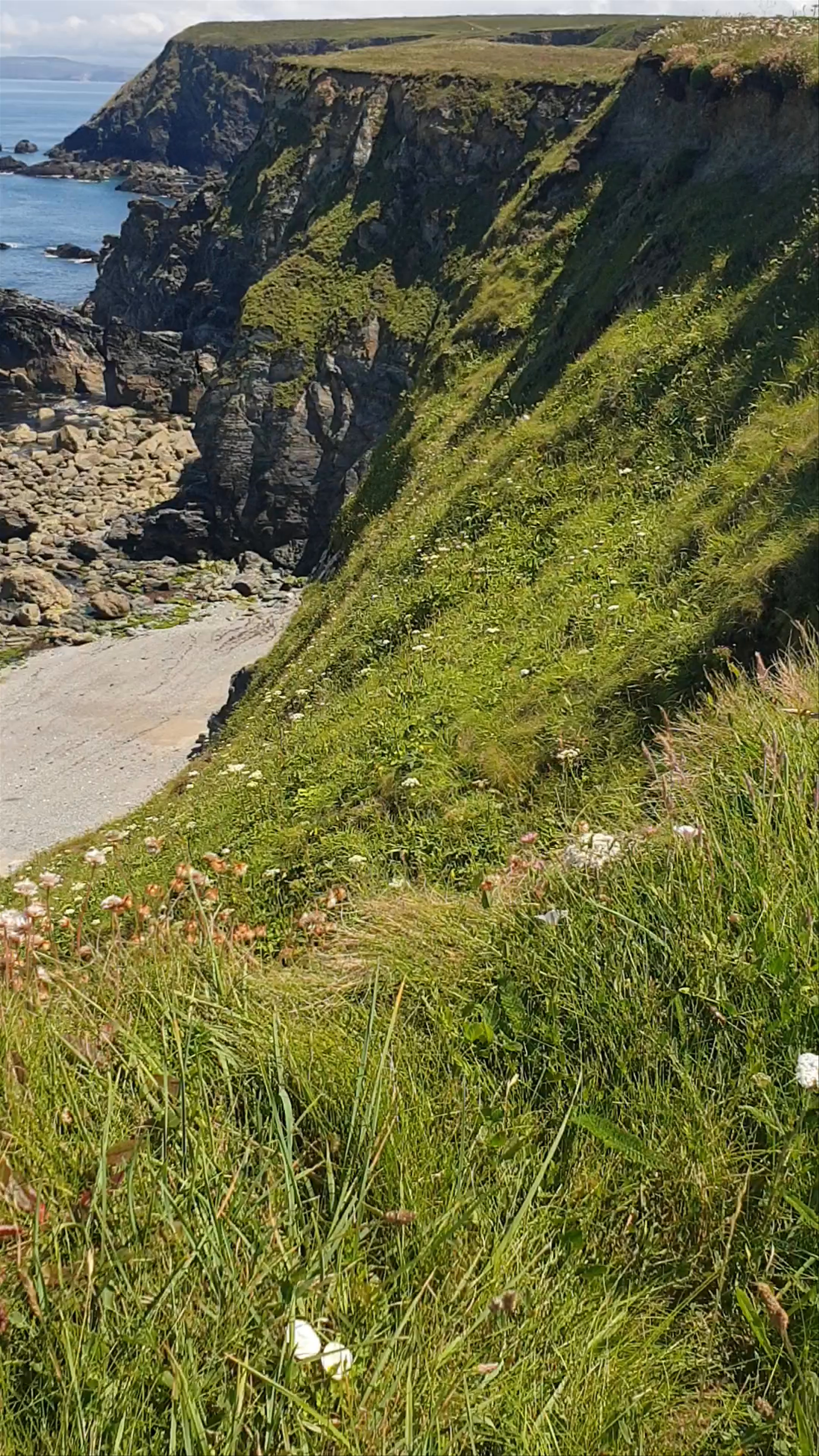 Godrevy Lighthouse Cliffside Views and Coastal Serenity