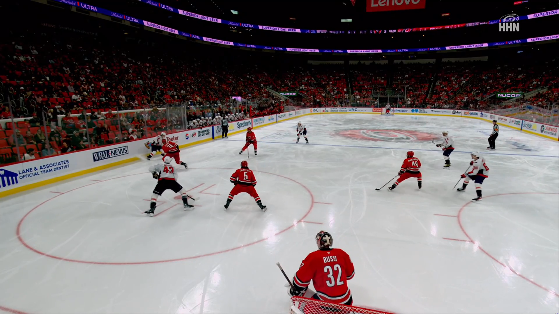 Tuch Scores Twice in Capitals Debut as Washington Cruises in Raleigh · Oct. 2, 2026