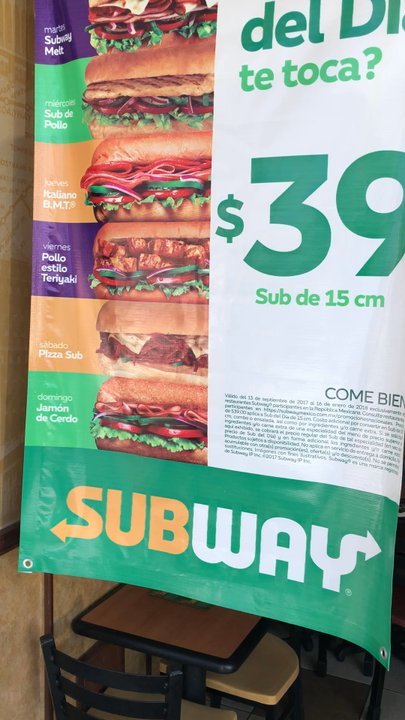 Subway - Best service in Guadalajara - Fast Food Near Me - San Pedro Tlaquepaque, JAL