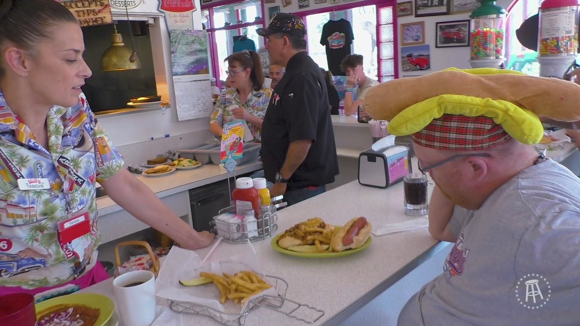 Raw Dogging at Mr. D'z Route 66 Diner in Kingman, AZ