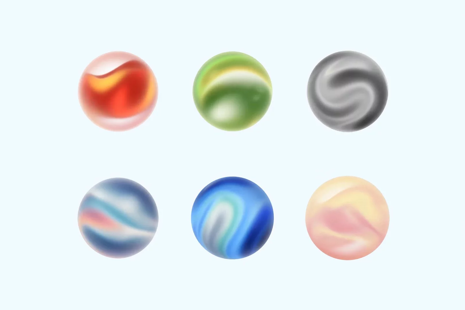 We made a lot of marbles. The red one kept coming up in conversation as the favorite.