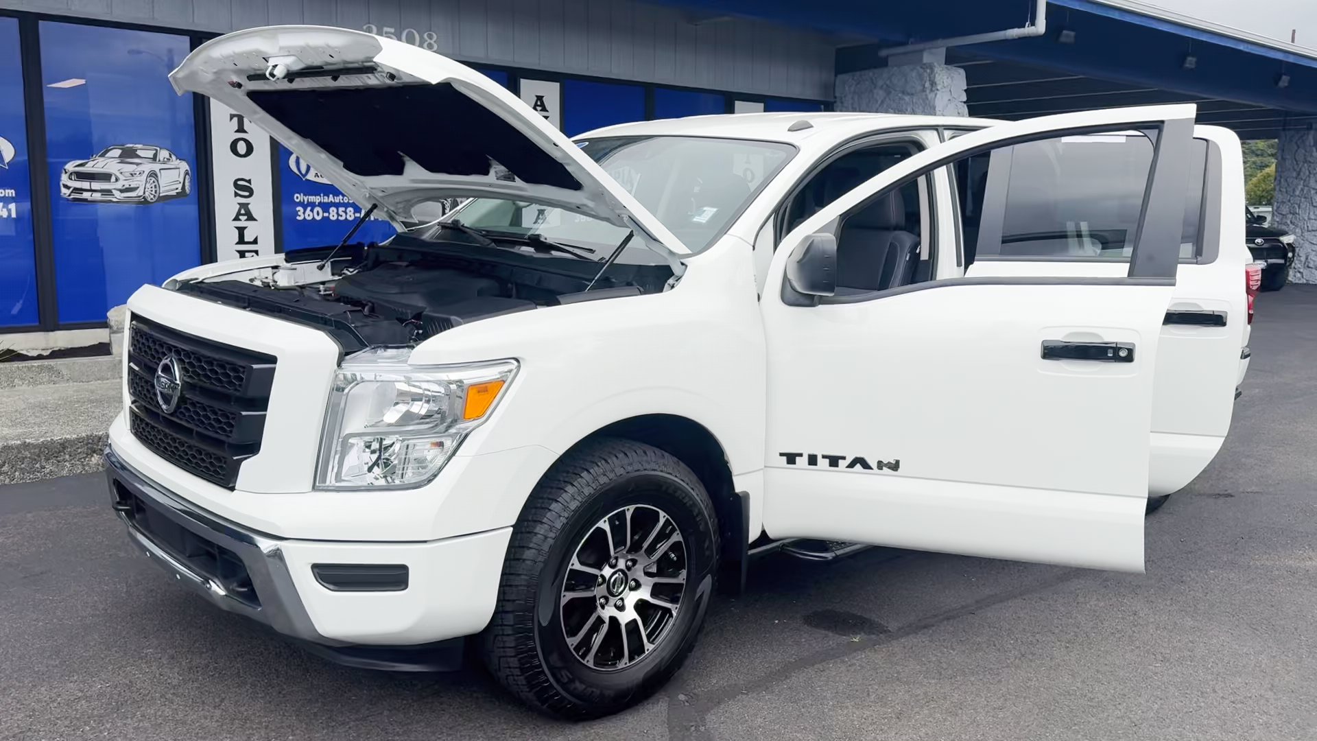 Olympia Auto Sales - #2837 - 2021 Nissan Titan SV Crew Cab