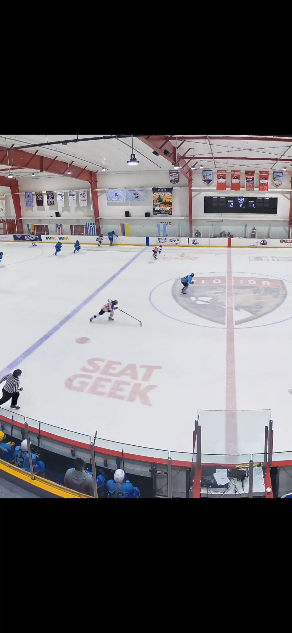 Ayden Salinas: Buzzer Beater on Two-on-One Breakaway!